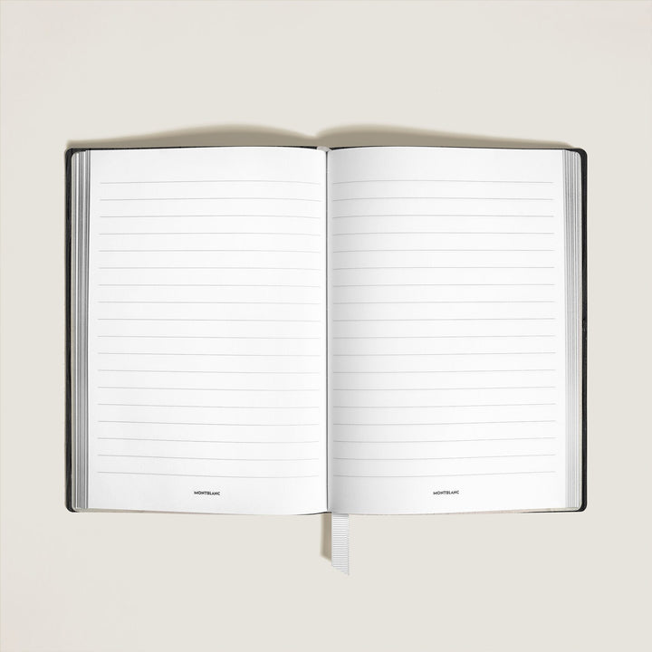 Montblanc Medium Notebook in Corteccia Leather, Lined Pages MB136635