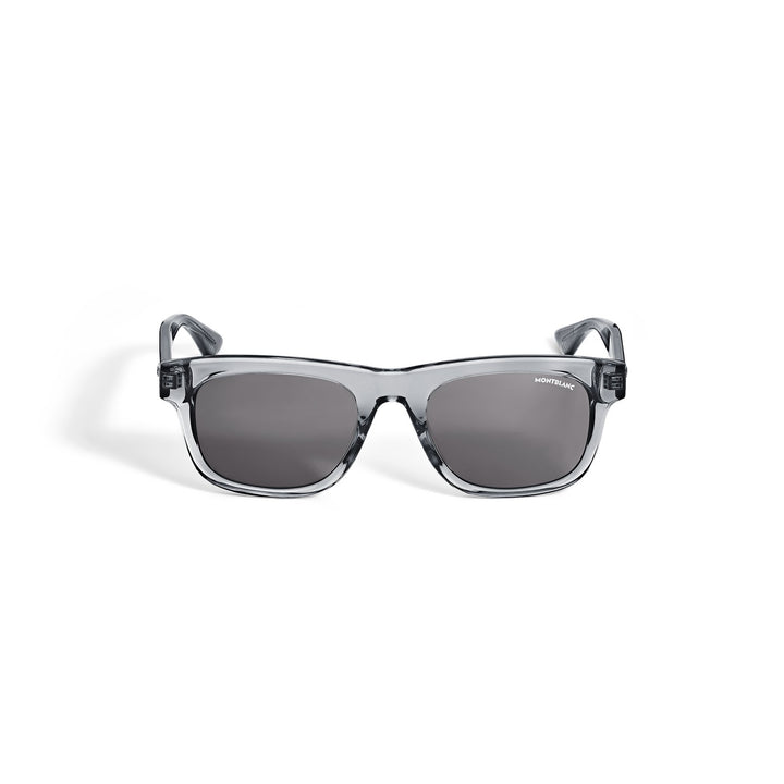 Montblanc Squared Sunglasses with Grey Coloured Acetate Frame MB136912