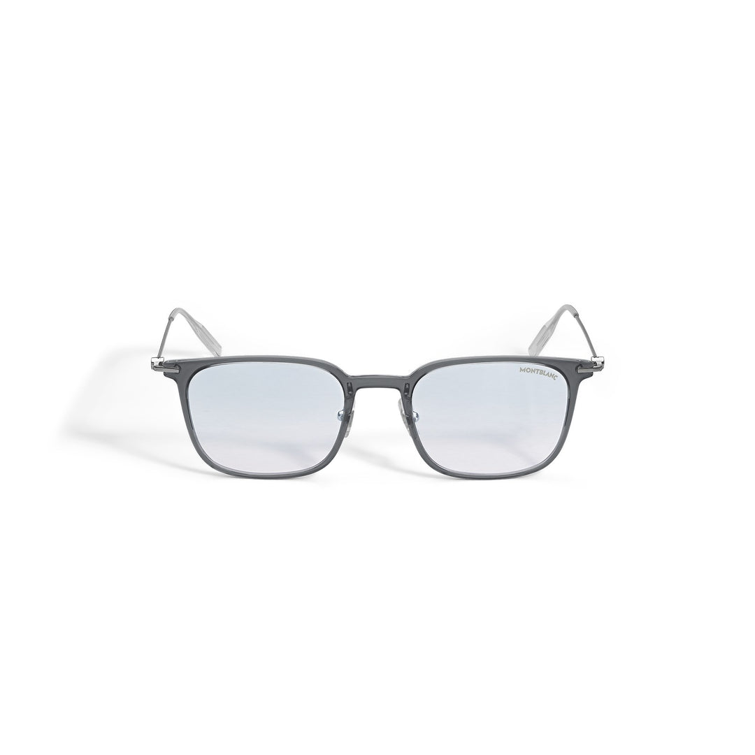 Montblanc Squared Sunglasses with Injected Grey Frame MB136923