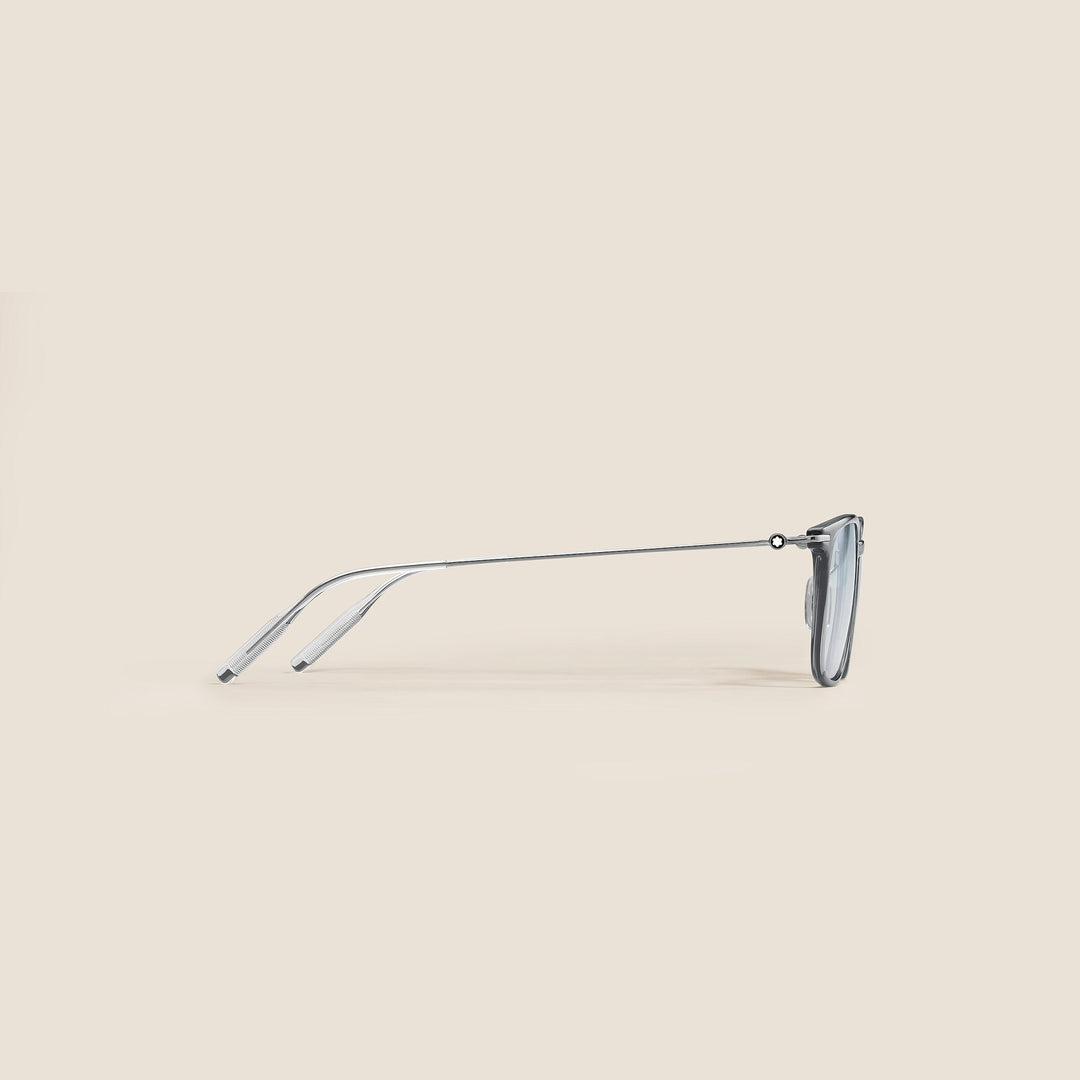 Montblanc Squared Sunglasses with Injected Grey Frame MB136923