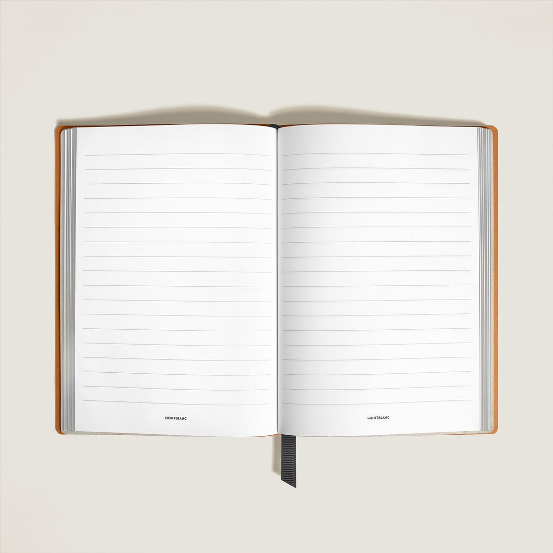 Montblanc Medium Notebook in Sartorial Leather, Lined Pages MB137138