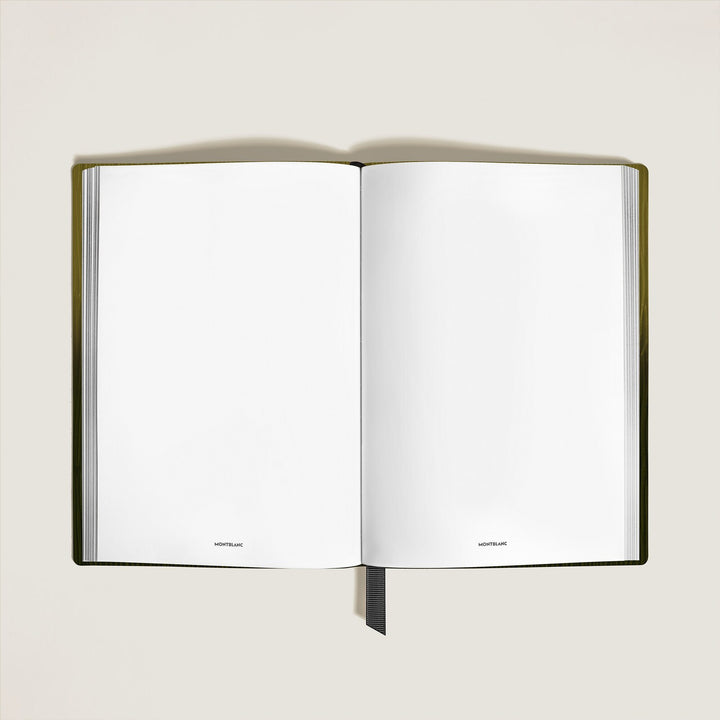 Montblanc Medium Notebook in Corteccia Sfumato Leather, Blank Pages MB137142