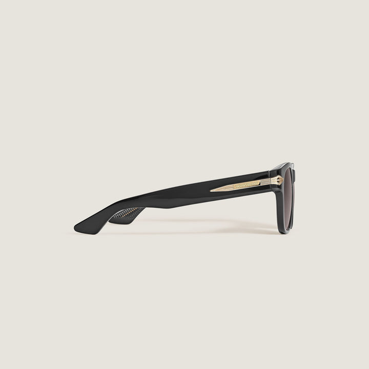 Montblanc Squared Sunglasses with Black Acetate Frame MB137185