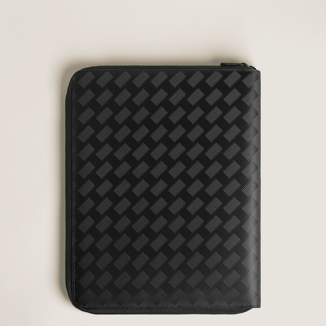 Montblanc Medium Notebook Holder with zip in Extreme Leather MB137534