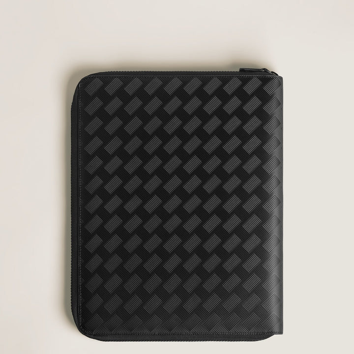 Montblanc Medium Notebook Holder with zip in Extreme Leather MB137534