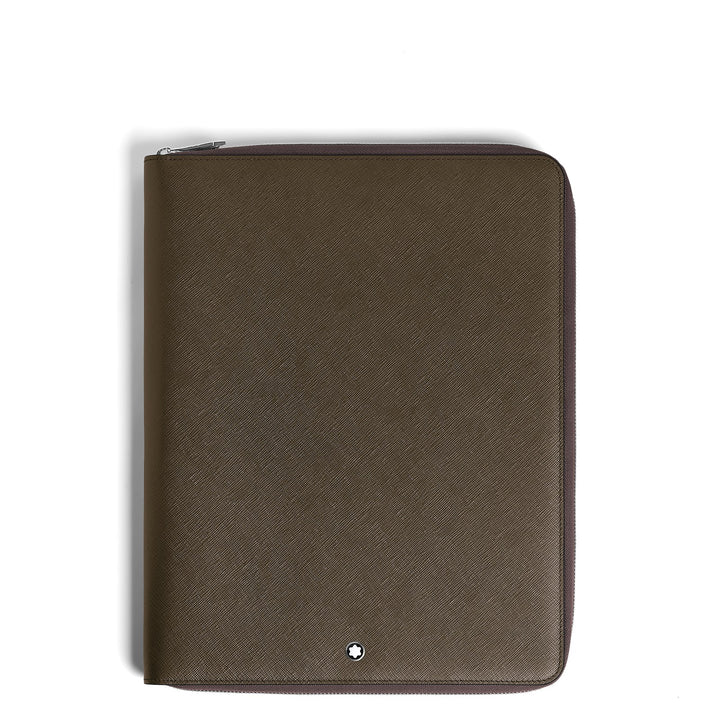 Montblanc Medium Notebook Holder with zip in Sartorial Leather MB137535