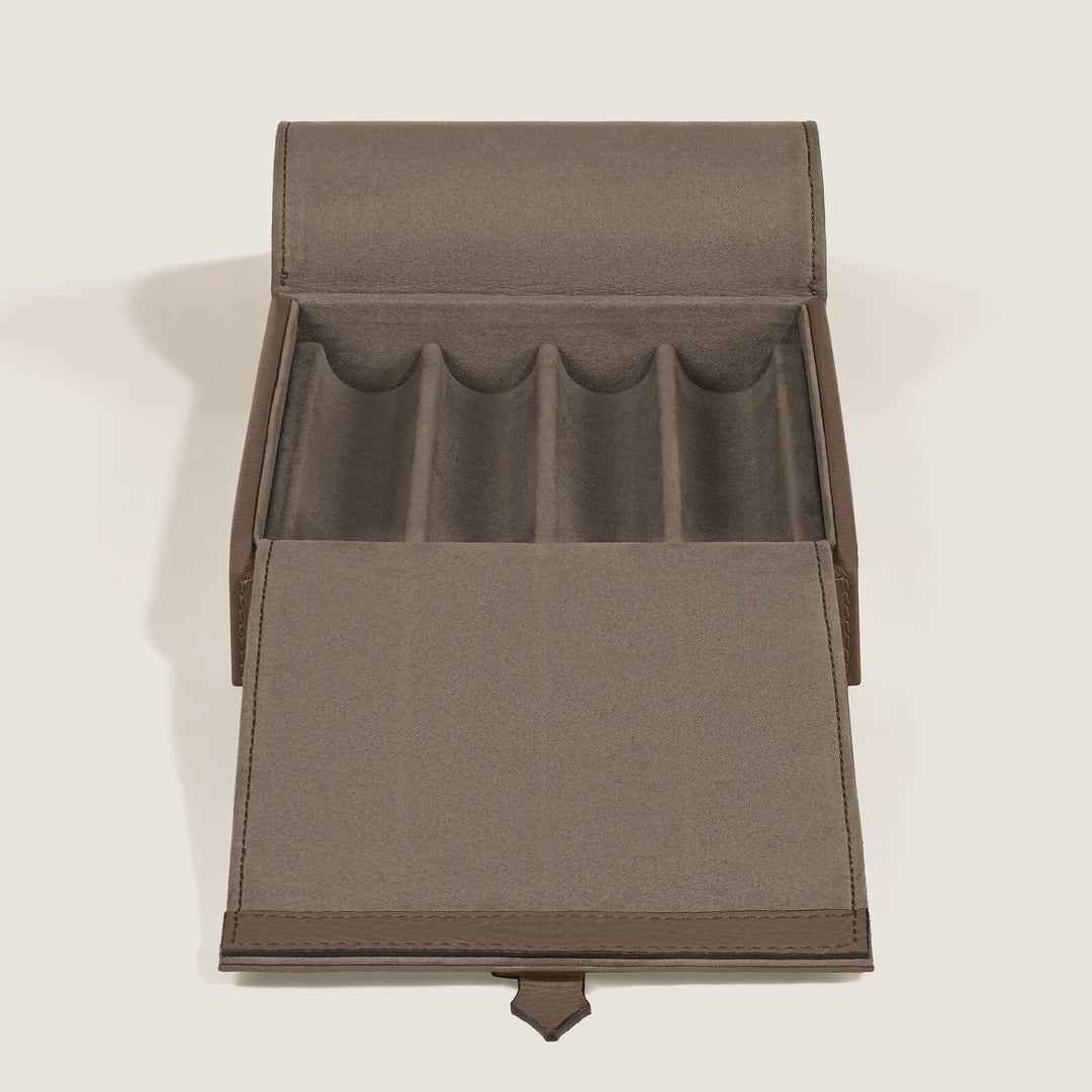 Montblanc Travel Box for 4 Writing Instruments in Grain Leather MB137718