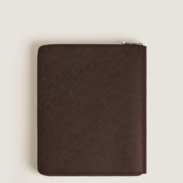 Montblanc Medium Notebook Holder with zip in Sartorial Leather MB139305