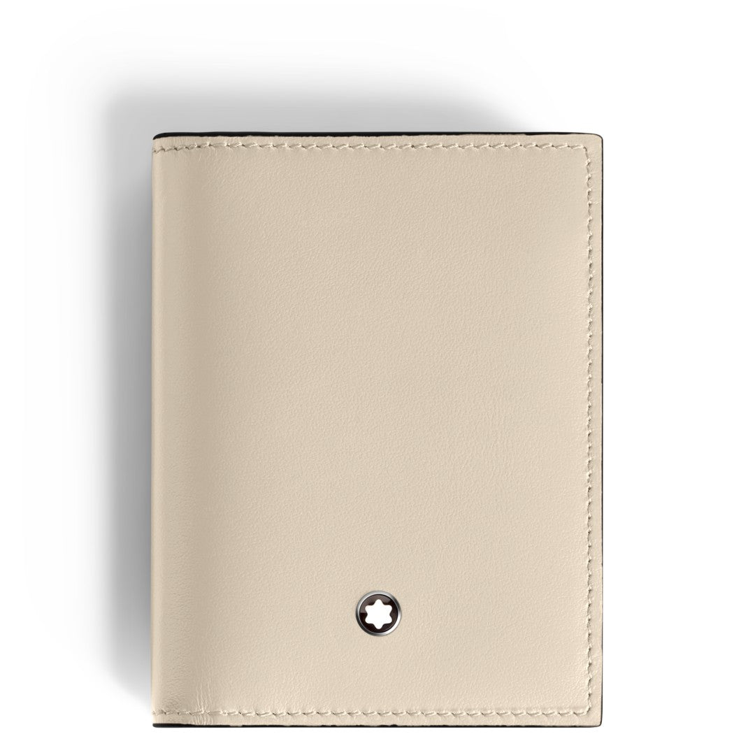 Montblanc Meisterstück Card Holder 4cc Cloudy Beige MB199316