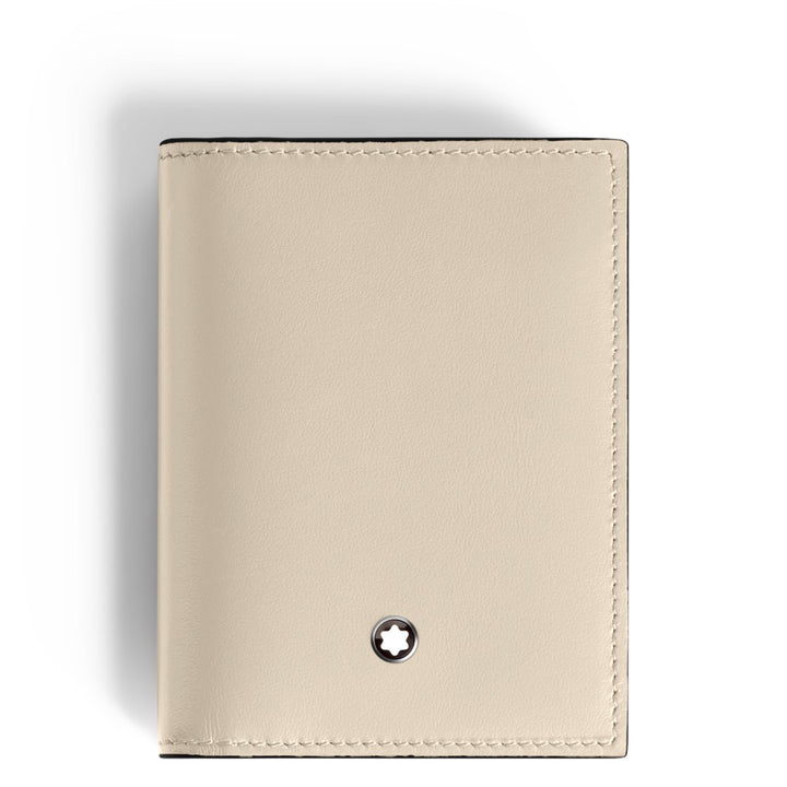 Montblanc Meisterstück Card Holder 4cc Cloudy Beige MB199316