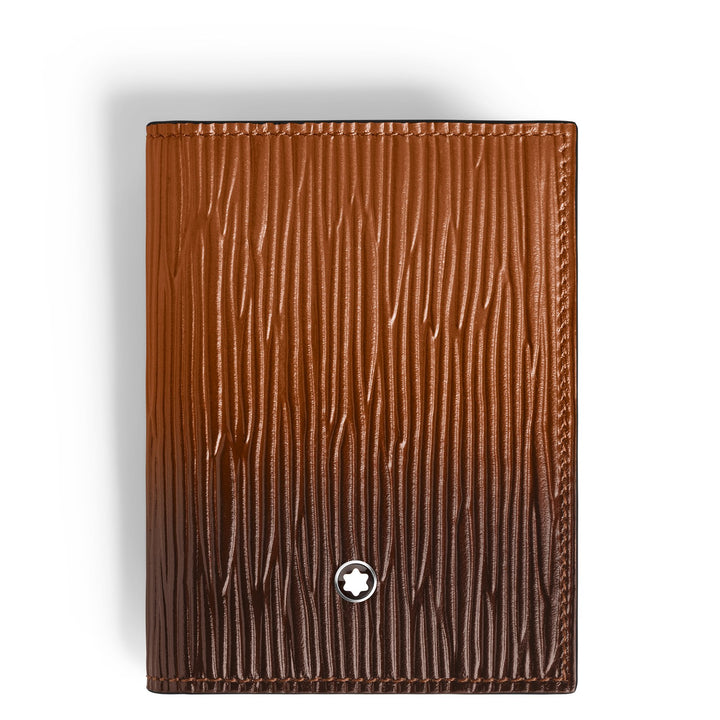 Montblanc Card Holder 4cc in Corteccia Sfumato Leather MB220276