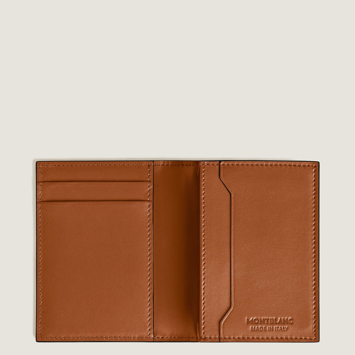 Montblanc Card Holder 4cc in Corteccia Sfumato Leather MB220276