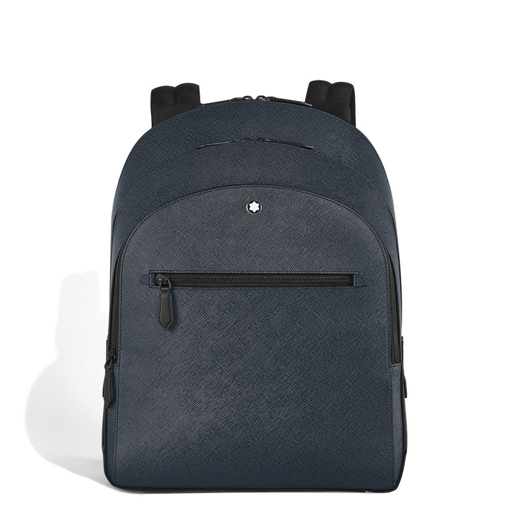 Montblanc Medium Backpack with 3 Compartments in Sartorial Leather MB220335