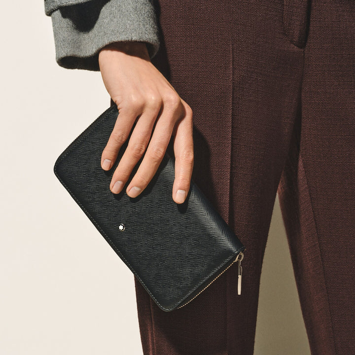 Montblanc Sartorial wallet 12cc with zip MB220363