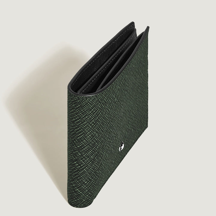 Montblanc Sartorial Wallet 6cc Khaki / Black MB220385
