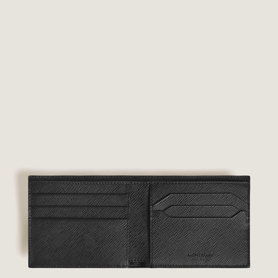 Montblanc Sartorial Wallet 6cc Khaki / Black MB220385