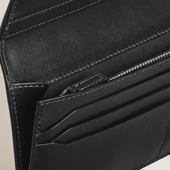 Montblanc Sartorial wallet 14cc with zipped pocket MB220387