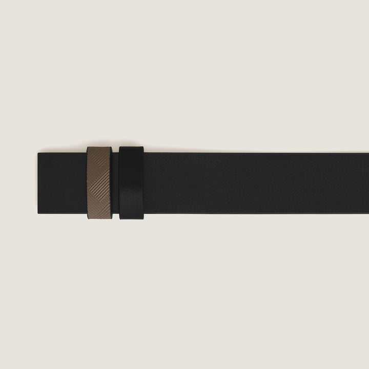 Montblanc Noisette Extreme 3.0/black Meisterstück 30mm reversible leather strap MB220582