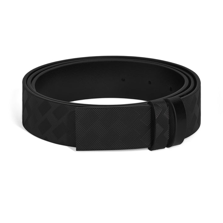 Montblanc Black Extreme 3.0/black Meisterstück 35mm reversible leather strap MB220583