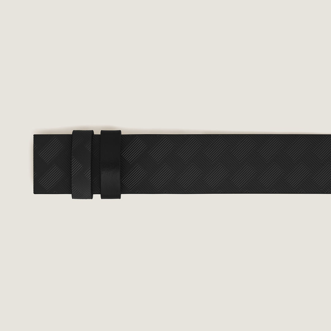 Montblanc Black Extreme 3.0/black Meisterstück 35mm reversible leather strap MB220583