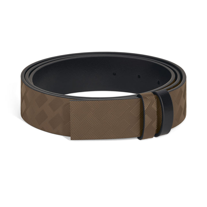 Montblanc Noisette Extreme 3.0/black Meisterstück 35mm reversible leather strap MB220584