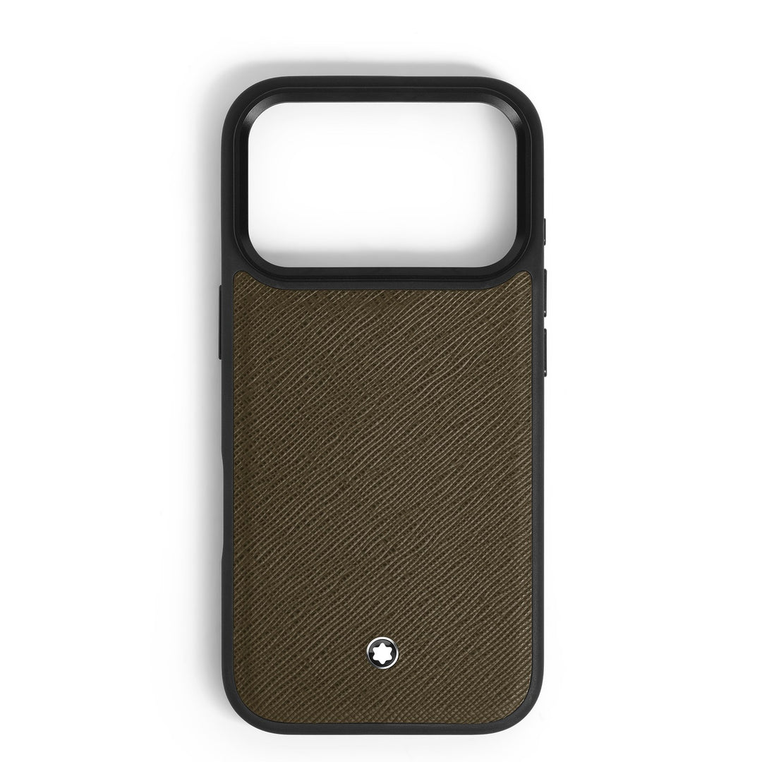 Montblanc Hardshell Case for iPhone 17 Pro in Sartorial Leather MB220600