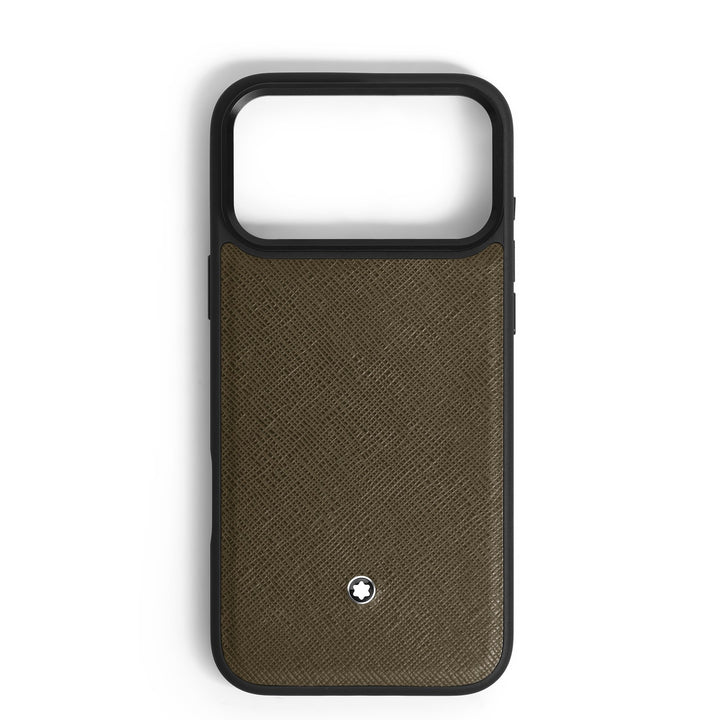 Montblanc Hardshell Case for iPhone 17 Pro Max in Sartorial Leather MB220602