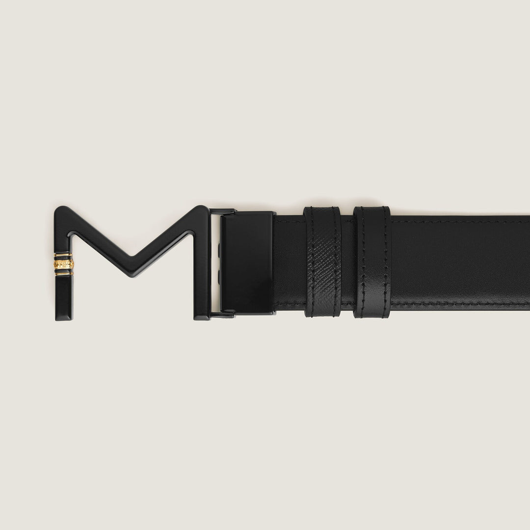 Montblanc M 35 mm Reversible Belt in Meisterstück Leather MB221096