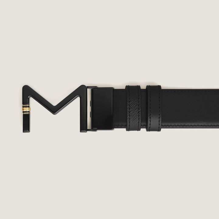 Montblanc M 35 mm Reversible Belt in Meisterstück Leather MB221096