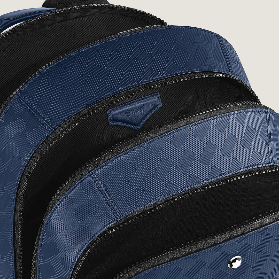 Montblanc Large Backpack with 3 Compartments in Extreme Leather MB221134