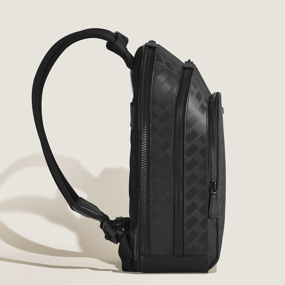 Montblanc Medium Backpack with 3 Compartments in Extreme Leather MB221138