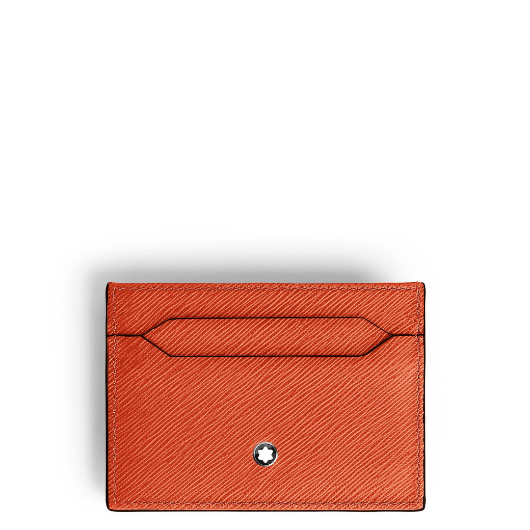 Montblanc Card Holder 5cc in Sartorial Leather MB221352