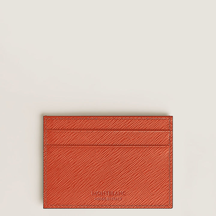 Montblanc Card Holder 5cc in Sartorial Leather MB221352