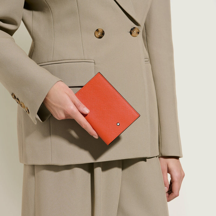 Montblanc Passport Holder in Sartorial Leather MB221356