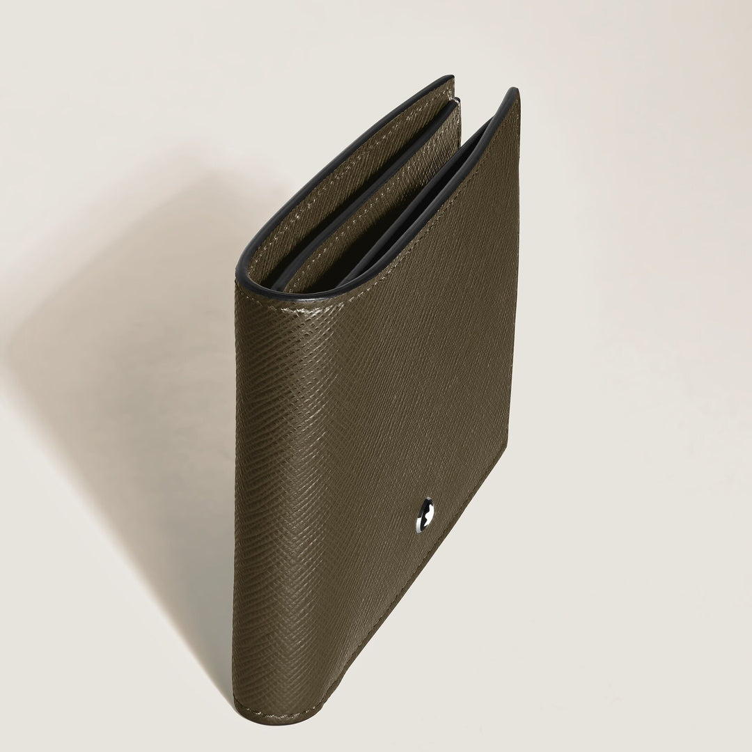 Montblanc Wallet 6cc in Sartorial Leather MB221362
