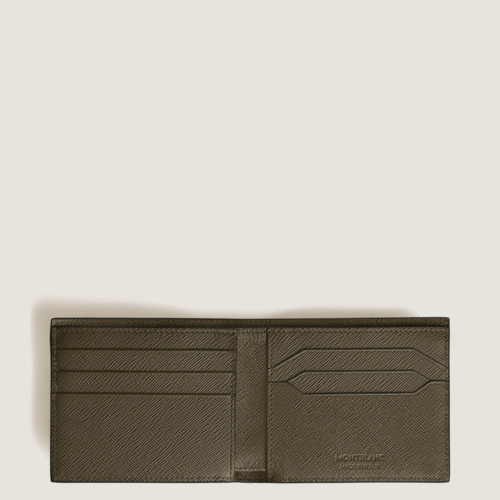 Montblanc Wallet 6cc in Sartorial Leather MB221362