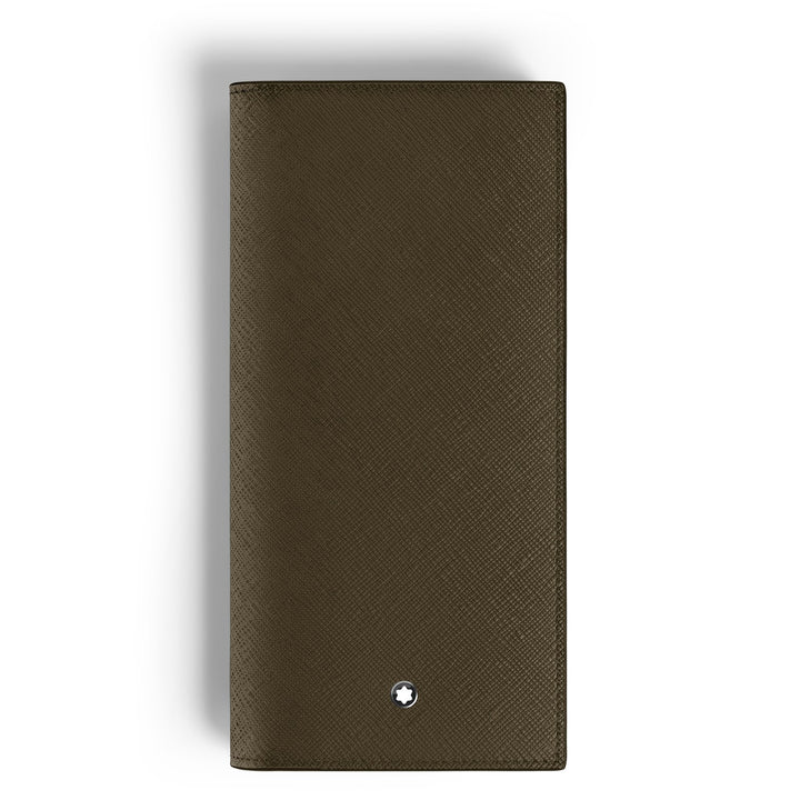 Montblanc Long Wallet 14cc with Zip in Sartorial Leather MB221364