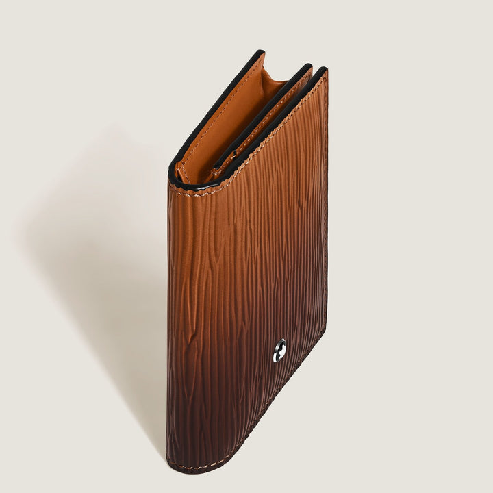 Montblanc Card Holder 4cc in Corteccia Sfumato Leather MB221406