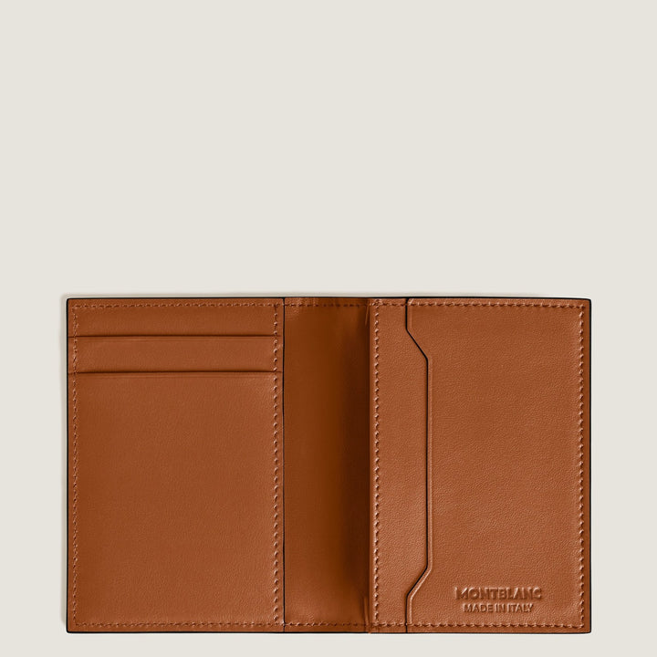 Montblanc Card Holder 4cc in Corteccia Sfumato Leather MB221406