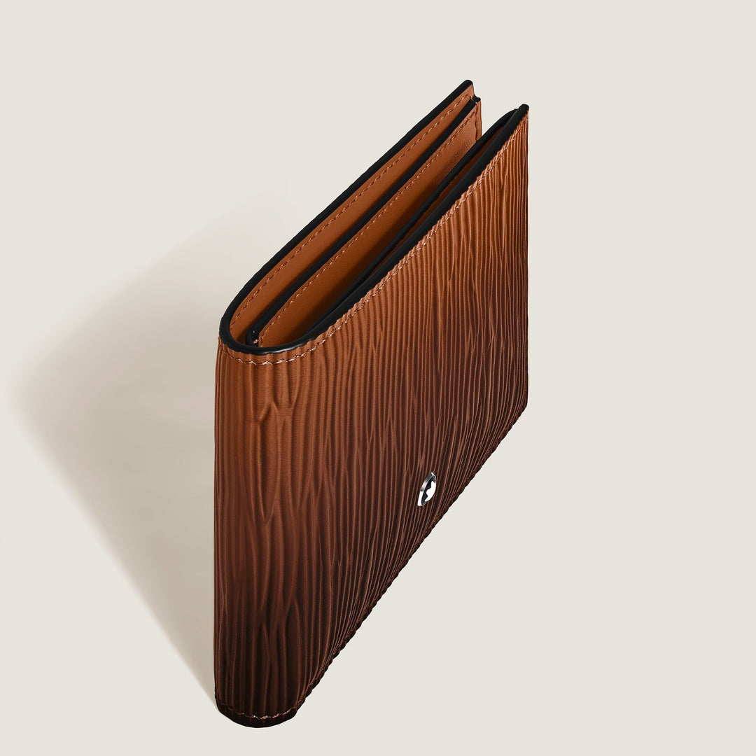 Montblanc Wallet 6cc in Corteccia Sfumato Leather MB221410