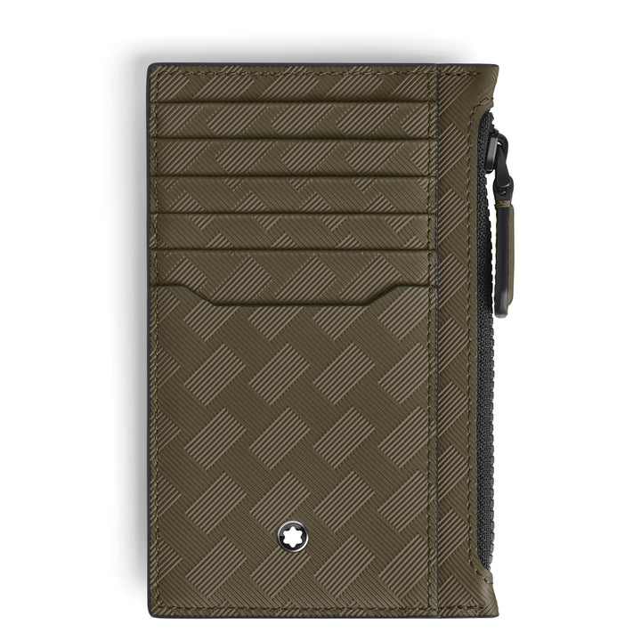 Montblanc Card Holder 8cc with Zip in Extreme Leather MB221426