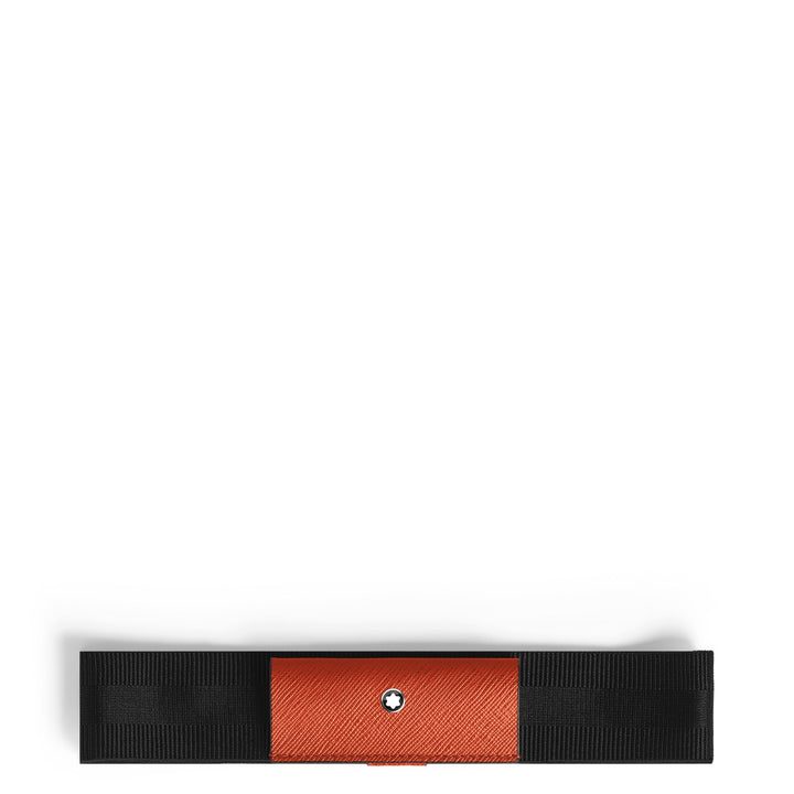 Montblanc 1-Pen Loop with Elastic Band in Sartorial Leather MB221438