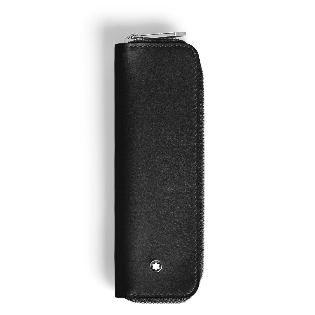 Montblanc 1-Pen Pouch with zip in Meisterstück Leather MB221444