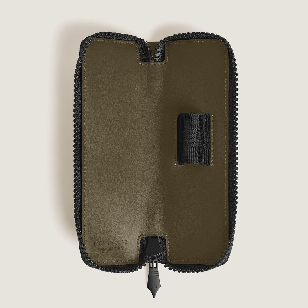 Montblanc 1-Pen Pouch with zip in Extreme Leather MB221450