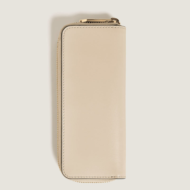 Montblanc 2-Pen Pouch with zip in Meisterstück Leather MB221454