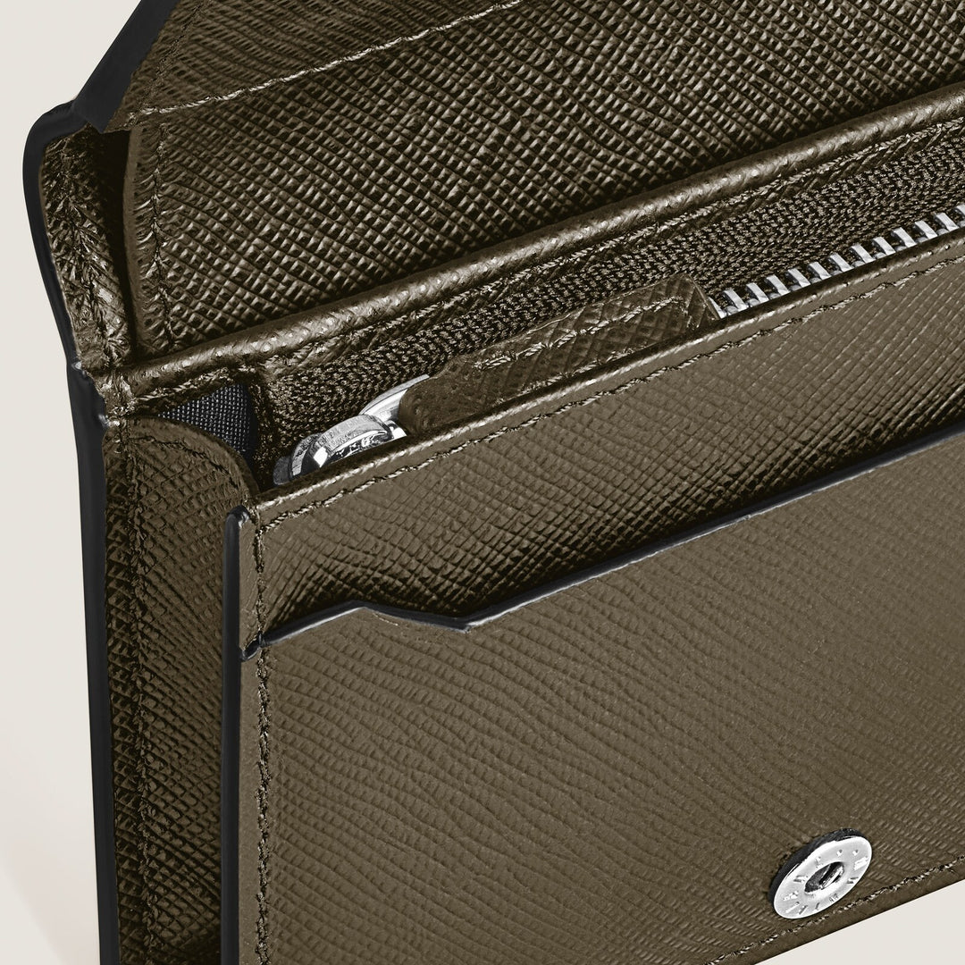 Montblanc Nano Continental Wallet in Sartorial Leather MB221468