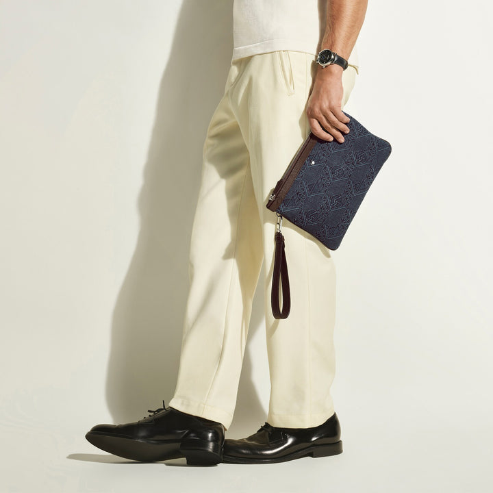 Montblanc Pouch in 4810 Denim MB221476