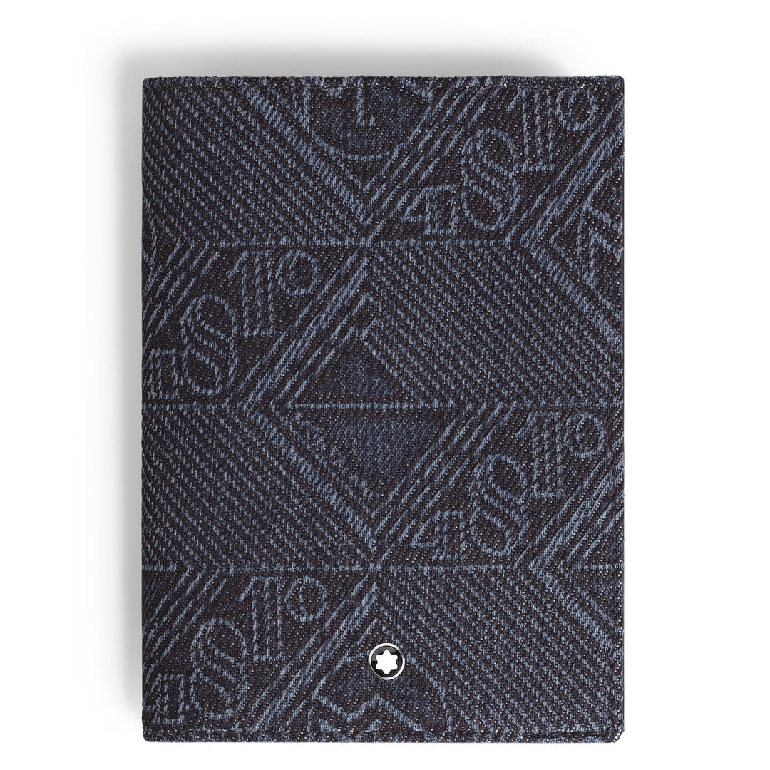 Montblanc Passport Holder in 4810 Denim MB221480