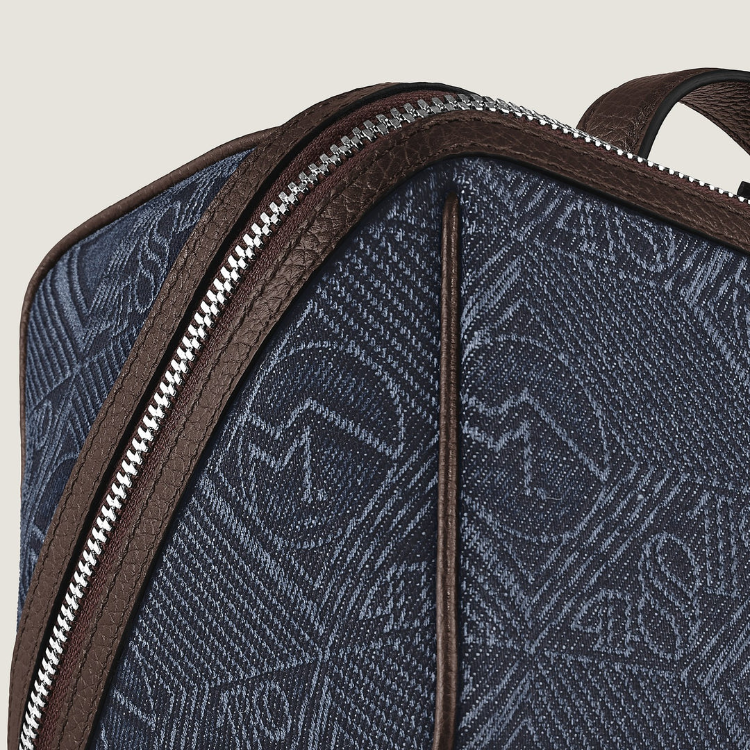 Montblanc Toiletry Case in 4810 Denim MB221502
