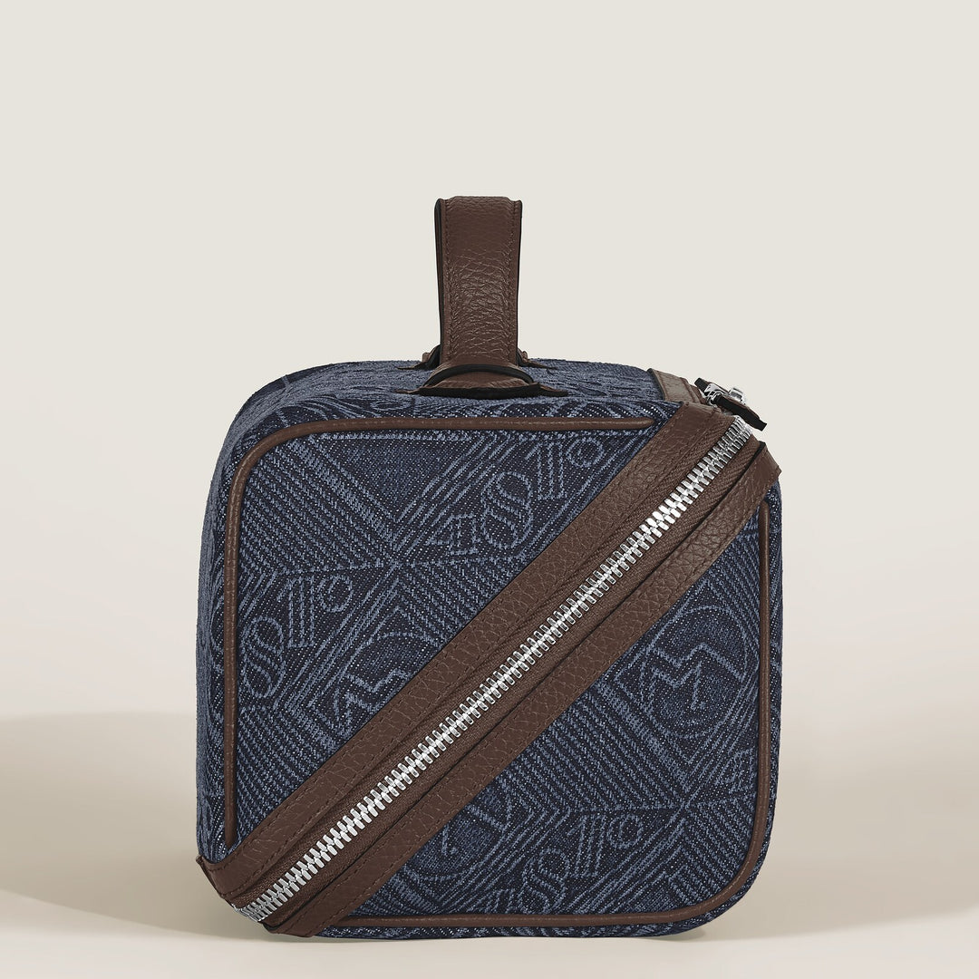 Montblanc Toiletry Case in 4810 Denim MB221502